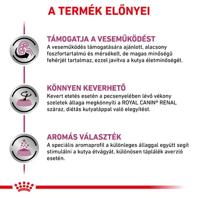 A TERMÉK ELŐNYEI: TÁMOGATJA A VESEMŰKÖDÉST, KÖNNYEN KEVERHETŐ, AROMÁS VÁLASZTÉK. Részletes leírás a veseműködés támogatásáról, keverhetőségről és aromaprofilról.