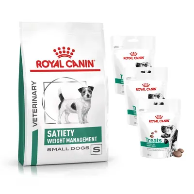Royal Canin Vet Canine Satiety Weight Management + Satiety Snacks ¡gratis!