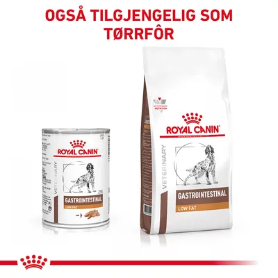 Royal Canin Veterinary Canine Gastrointestinal Low Fat mousse