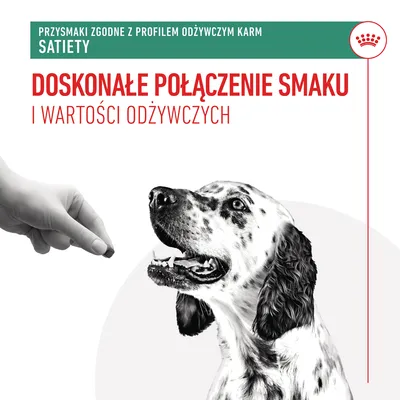 Przysmaki zgodne z profilem odżywczym karm Satiety. Doskonałe połączenie smaku i wartości odżywczych.