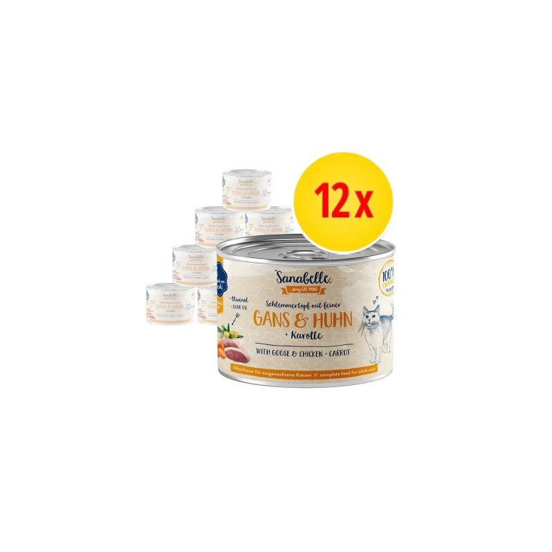 Sparpack: Sanabelle Meat in Sauce 12 x 180 g