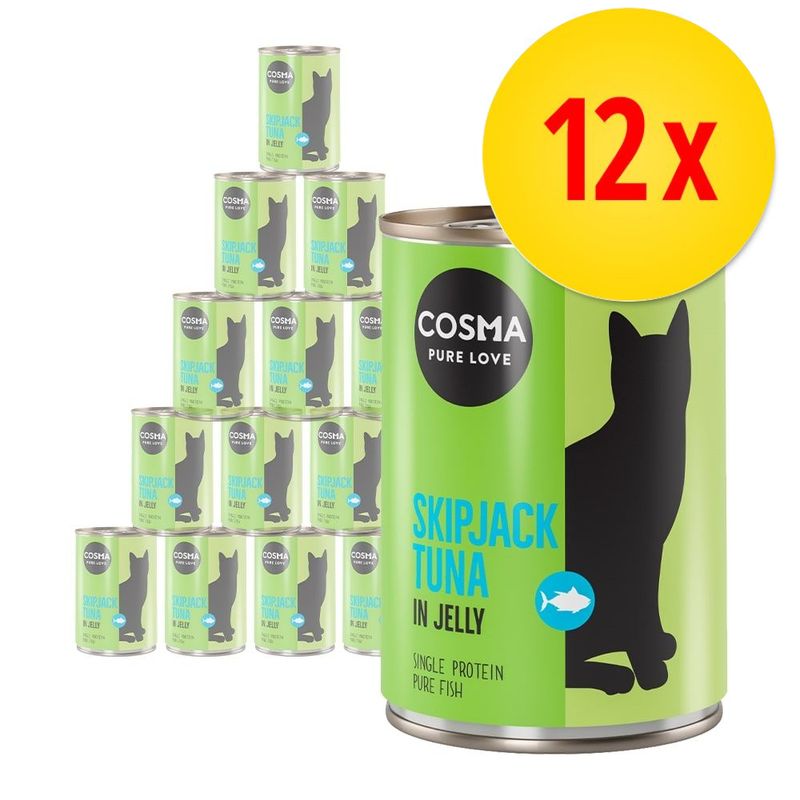 Sparpaket Cosma Original in Jelly 12 x 400 g