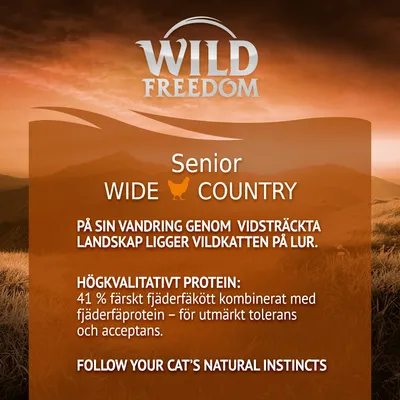 Wild Freedom Senior "Wide Country" - Poultry