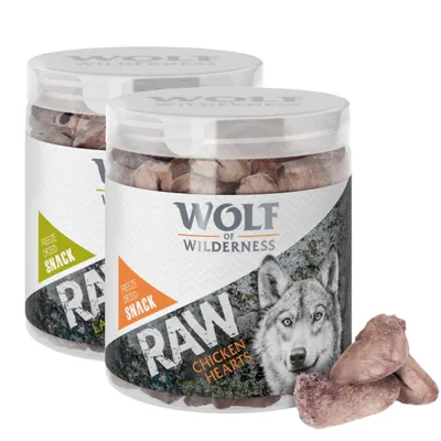Wolf of Wilderness RAW snacks liofilizados - Pack de prueba mixto (2 tipos)