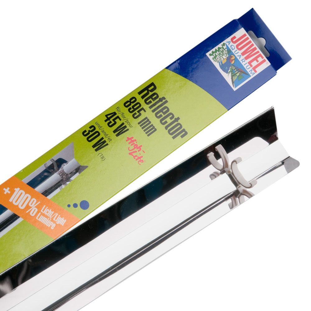 Fluorescent tube reflectors double the strength of your light tube and ensure even better lighting throughout your aquarium especially in deep areas Fluorescent tube reflectors double the strength of your light tube and ensure even better lighting throughout your aquarium especially in deep areas
