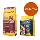 Josera Daily Duck, 12,5 kg + Josera Knuspies, 900g zdarma!