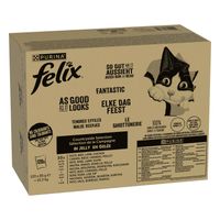 Illustrazione di un gatto bianco e nero con un piatto vuoto e testo italiano: Che spasso la vita da gatto! Quando i pasti di tutti i giorni diventano qualcosa di speciale.
