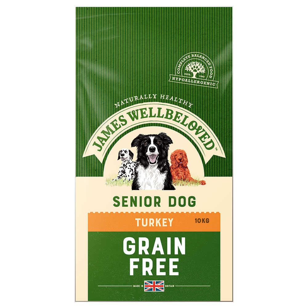 

James Wellbeloved Senior Grain Free Turkey - 10 kg