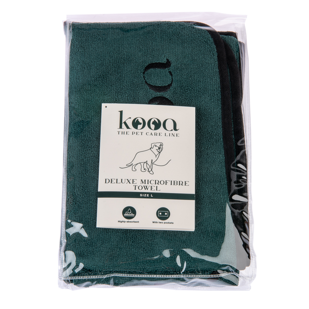 Fotografie produktu: kooa Deluxe ručník z mikrovlákna pro psy - L: D 120 x Š 70 cm
