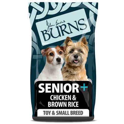 Burns Senior+ Toy & Small Breed - Chicken & Brown Rice 6kg