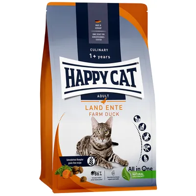 Happy Cat Culinary Adult Farm Duck  - Ekonomipack: 2 x 1,3 kg