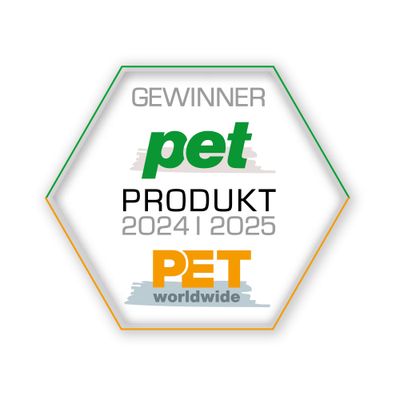 Lucky Lou poultry with carrot & pumpkin, for seniors, 200g, Made in Germany, over 94% meat content including offal and cooking liquid.