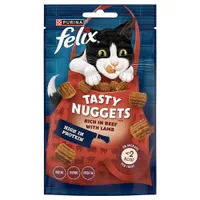 Felix Cat Treats / Food - 20% Off! * - Tasty Nuggets Beef with Lamb (50g)