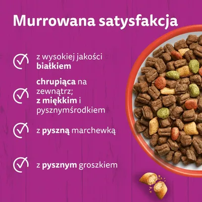 Whiskas 1+ z wołowiną Whiskas 1+ z wołowiną