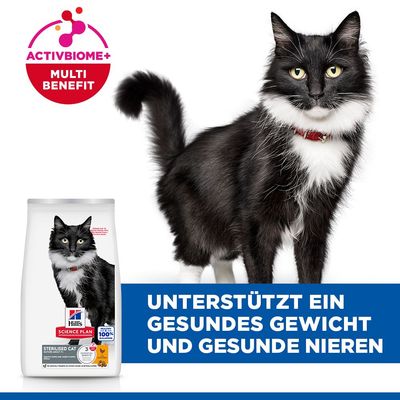 Hill's Science Plan Sterilised Cat Mature Adult 7+ Huhn - Sparpaket: 2 x 10 kg