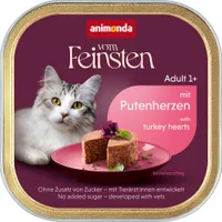 Animonda vom Feinsten Adult -suurpakkaus 64 x 100 g - kalkkunansydän
