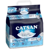 Catsan Hygiene Plus Non-Clumping Odour Control Cat Litter - Economy Pack: 2 x 10l