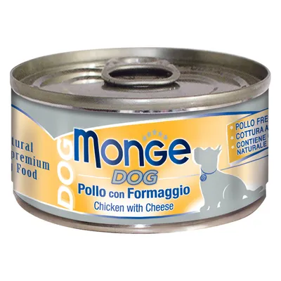 Monge Natural 12 x 95 g - Huhn mit Käse