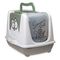 Simon's Cat Katzentoilette grau / grün / weiß