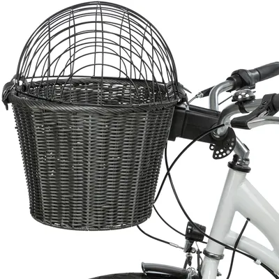 Trixie Front cykelkorg av polyrotting - L 44 x B 34 x H 41 cm