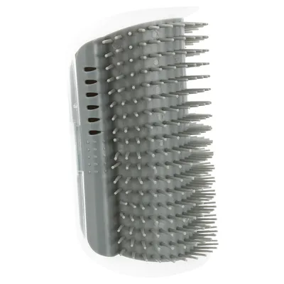 Trixie Massageborstel Hoek - L 13 x B 8 cm - Trixie Massageborstel Hoek