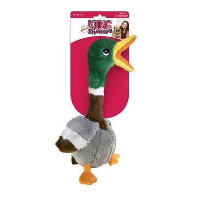 KONG Shakers Honkers Duck - L 18 x B 15 x H 46 cm (Größe L)