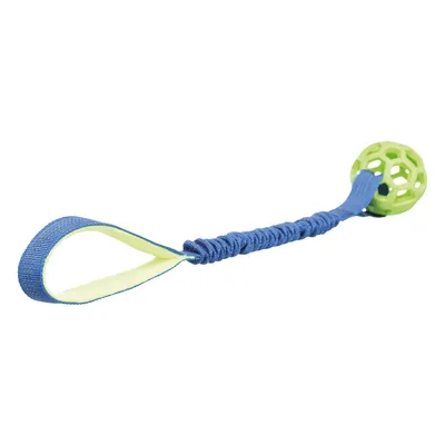 Trixie Bungee Tugger med boll hundleksak - 48 cm lång, Ø 7 cm