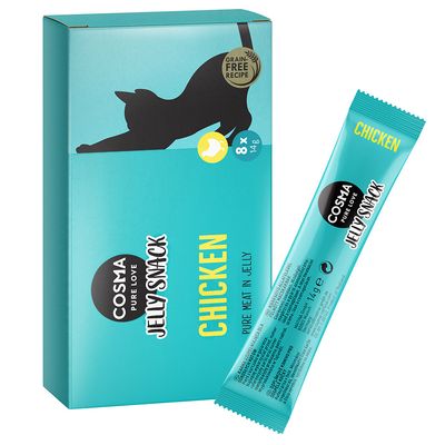 Cosma Jelly Snack 8 x 14 g Kyllingebryst