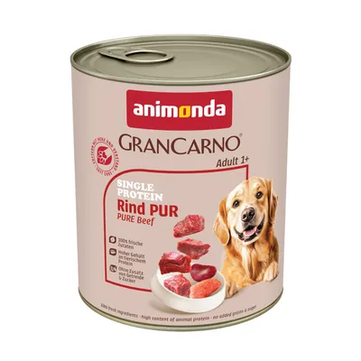 animonda GranCarno Adult Single Protein 6 x 800 g - čisté hovězí