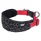 Rukka® Cube Soft Halsband, rot / schwarz Grösse M: 30-50 cm Halsumfang, B 25 mm
