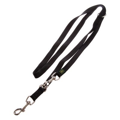 Hunter vodítko Vario Basic, černé 200 cm dlouhé, 15 mm široké