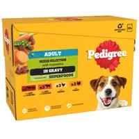 Pedigree Pouch Mixed Selection in Gravy Multipack - 12 x 100g
