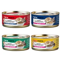 Sparpaket Feline Porta 21 24 x 156 g - Huhn & Thunfisch Mix (4 Sorten gemischt)