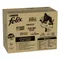 Jumbopack Felix "So gut wie es aussieht" Gelee 120 x 85 g Fleisch Mixpaket 1 (Rind, Huhn, Ente, Lamm)