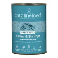 Výhodné balení catz finefood 12 x 400 g - sleď & krevety
