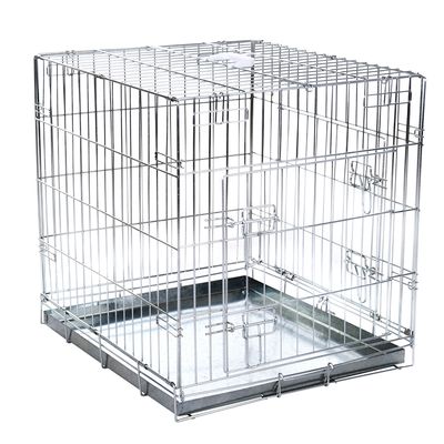 Double Door Cușcă de interior L  63 x l 55  x î 61 cm