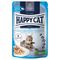 Happy Cat Meat en sauce 12 x 85 g pour chat truite d'eau de source