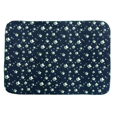 Kuscheldecke Paw Prints - L 100 x B 70 cm