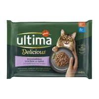 Ultima Cat Sterilized 48 x 85 g - Marha & tonhal