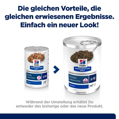 Hill's Prescription Diet z/d Food Sensitivities Hill's Prescription Diet z/d Food Sensitivities