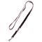 Laisse réglable et rivetée pour chien Heim, marron L 240 x l 2 cm