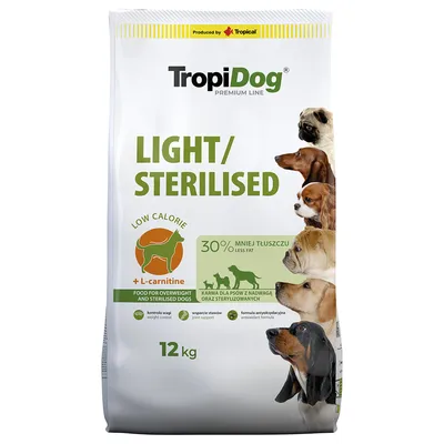 Tropidog Premium Light Pollo  - 12 kg