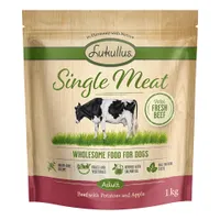 Lukullus Single Meat nauta (viljaton) - säästöpakkaus: 5 x 1 kg 