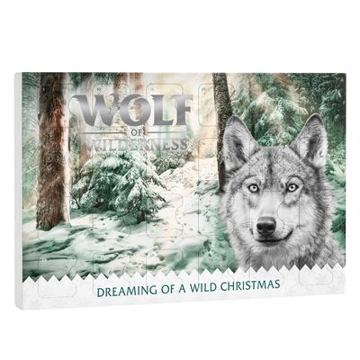 Wolf of Wilderness - коледен календар с премиум лакомства (без зърно)