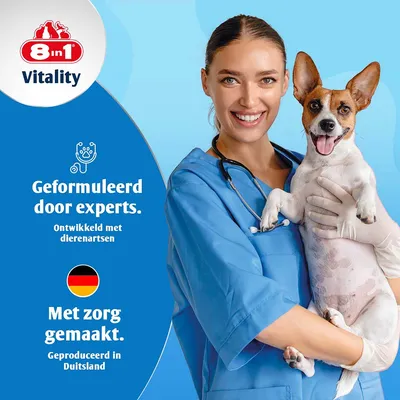 8in1 Vitaliteit Multivitamine Tabletten Puppy - Dubbelpak: 2 x 100 Tabletten