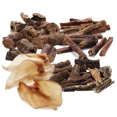 Blandet pakke Rocco tyggesnacks af okse 4 forskellige snacks