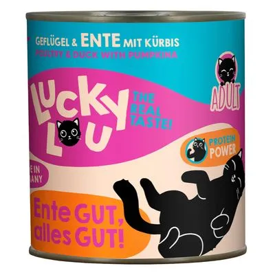 Lucky Lou Adult 6 x 800 г - Tasty Mix (4 вида храна)