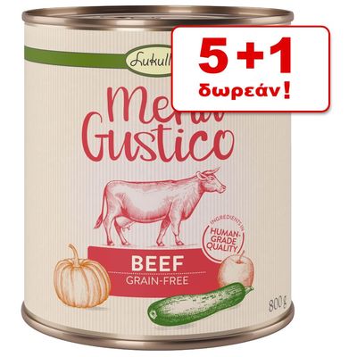 5 + 1 δωρεάν! Lukullus Menu Gustico 6 x 800 g