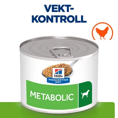 Hill's Prescription Diet Metabolic Weight Management Hundefôr med kylling Hill's Prescription Diet Metabolic Weight Management Hundefôr med kylling