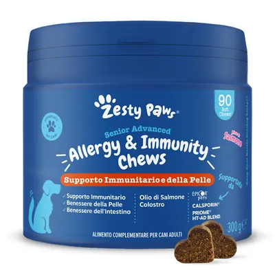 Zesty Paws Senior Allergy & Immunity Salmone